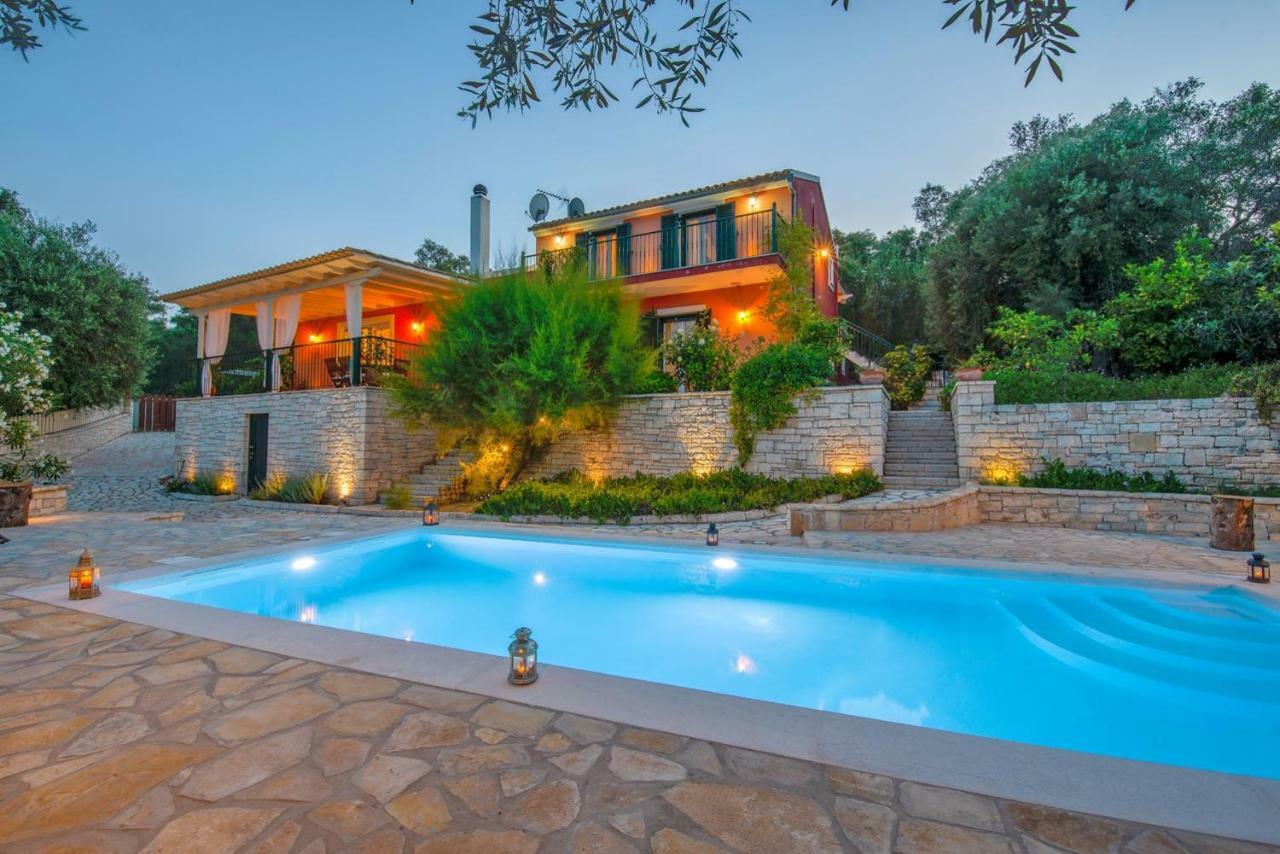 Maritina Villa By Paxos Retreats Velianitatika Ngoại thất bức ảnh