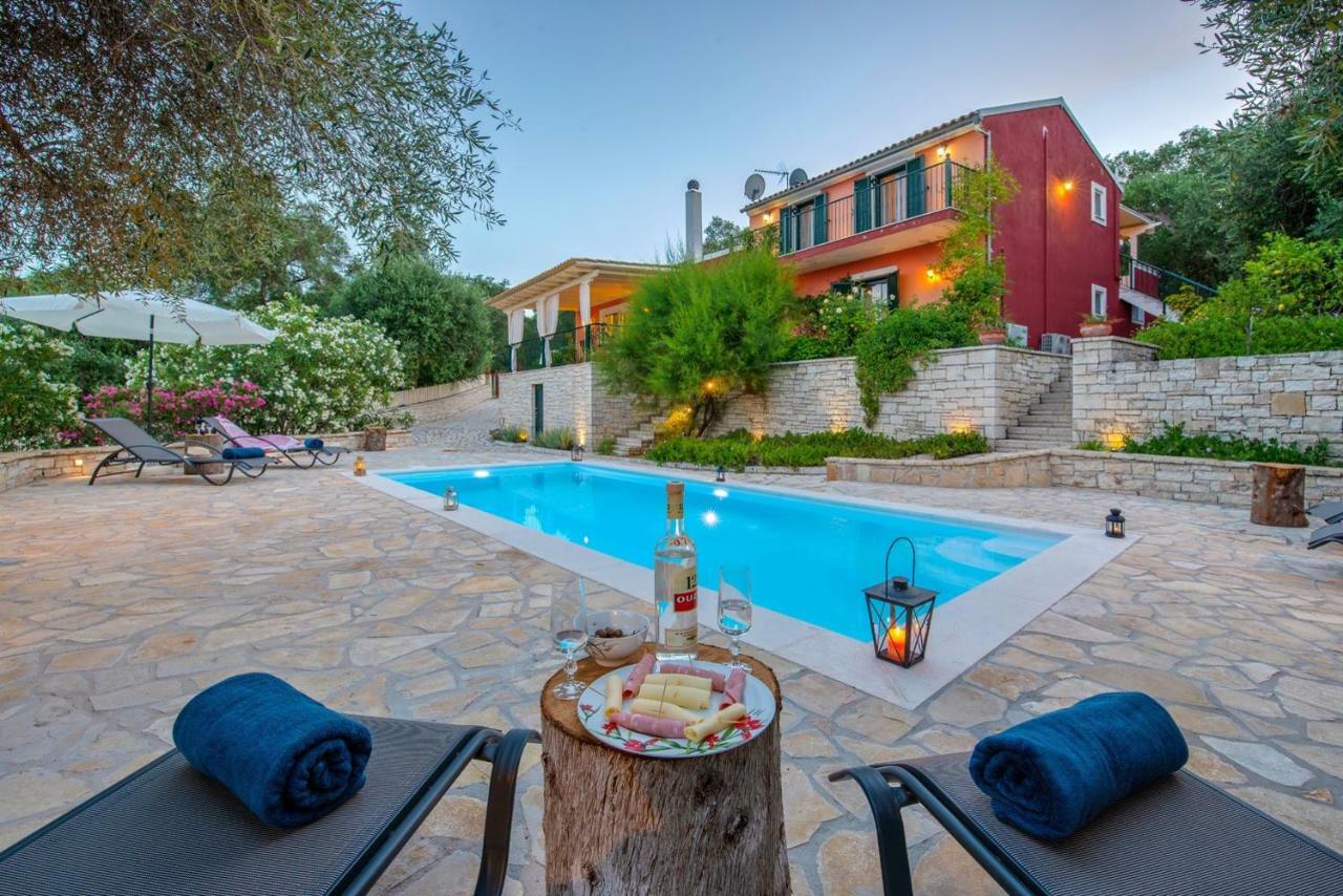 Maritina Villa By Paxos Retreats Velianitatika Ngoại thất bức ảnh